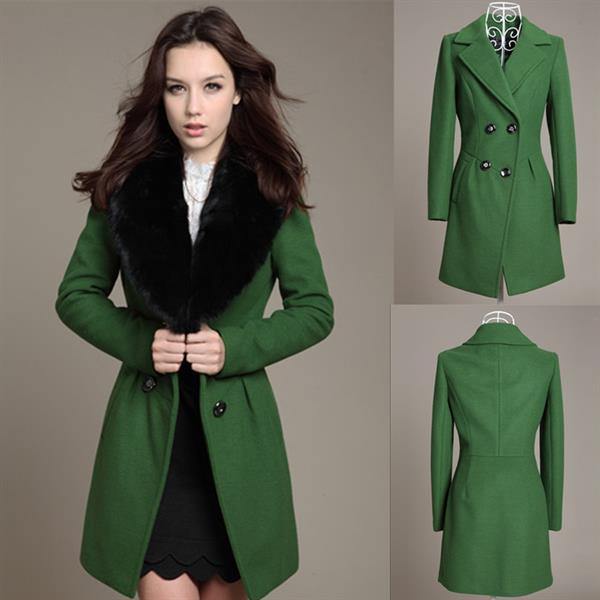 ladies wool overcoat
